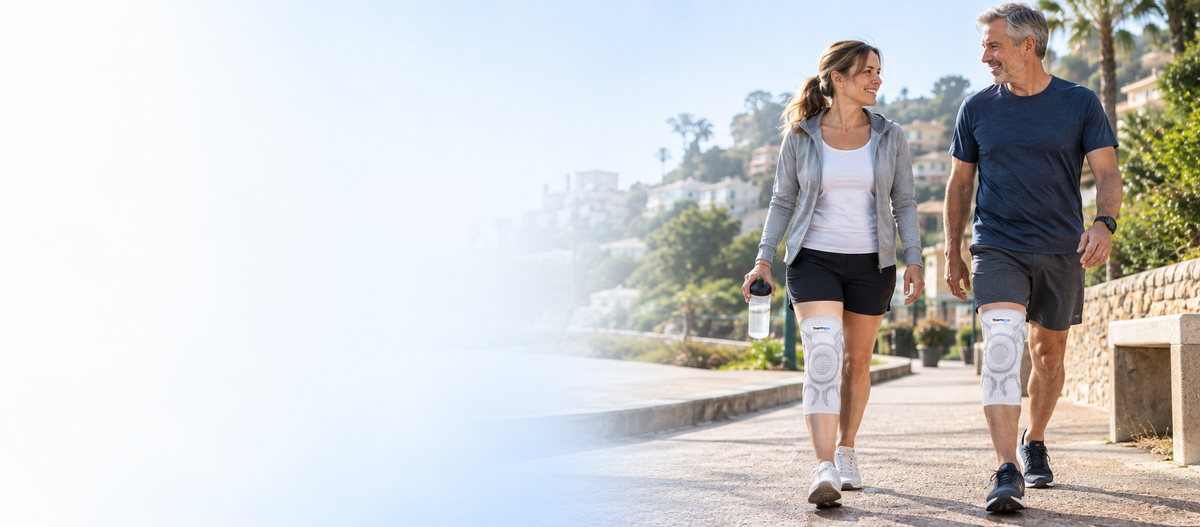 The knee sleeve you can actually keep on all day
